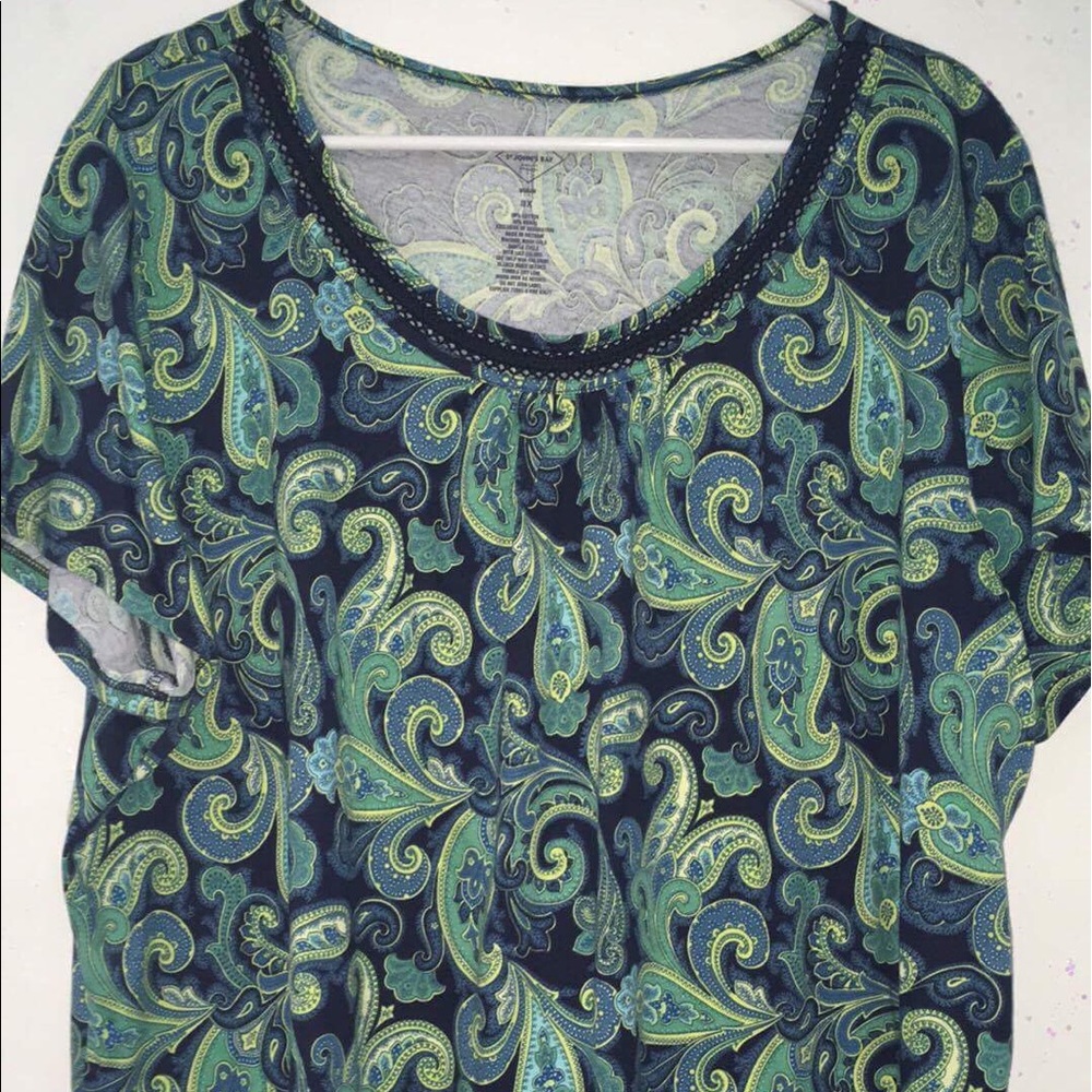 Paisley shirt from St John's Bay