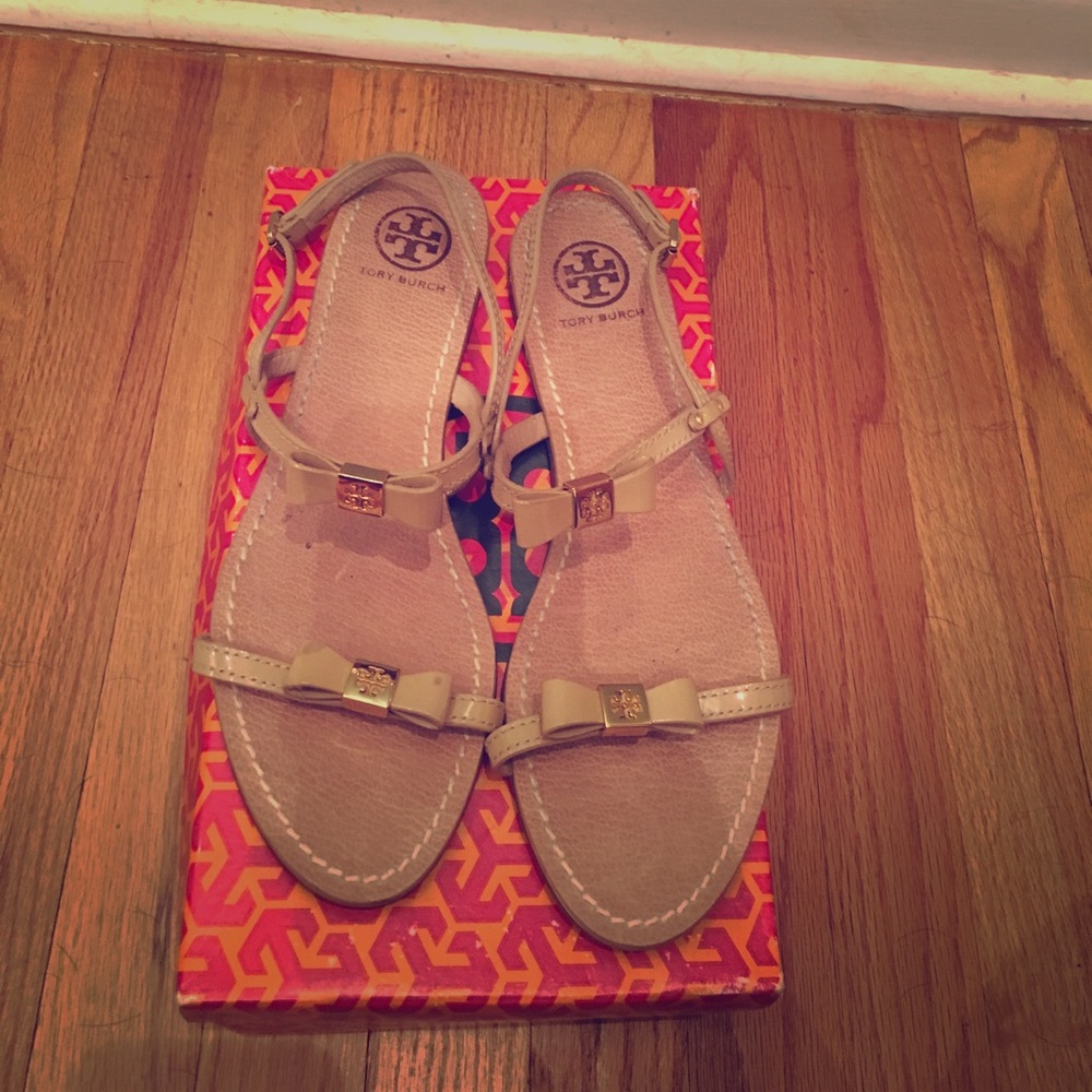 Tory Burch Nude Color Sandals