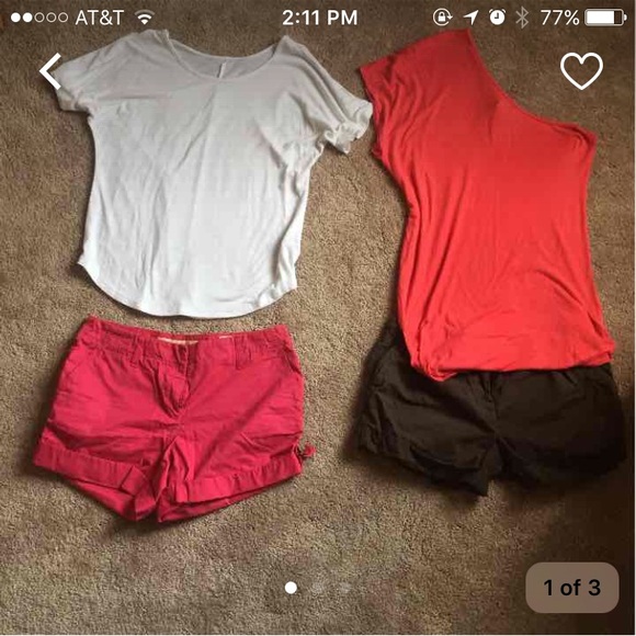 Two shorts and a shirt - Picture 1 of 2