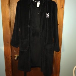Victoria's Secret Black Robe
