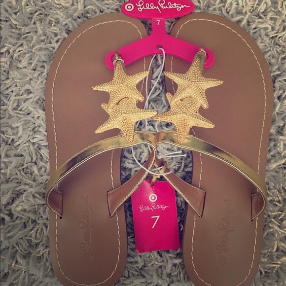 Lilly for Target Starfish Sandals (sz 7) - Picture 1 of 1