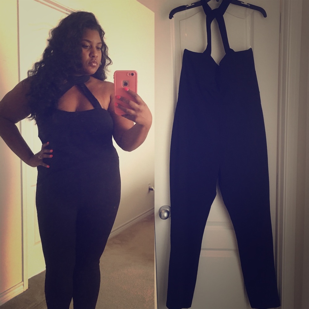 Black Around the Neck Jumper