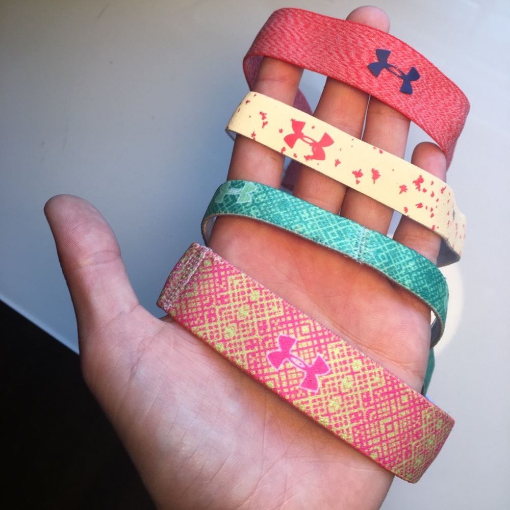 Under armor workout head band bundle