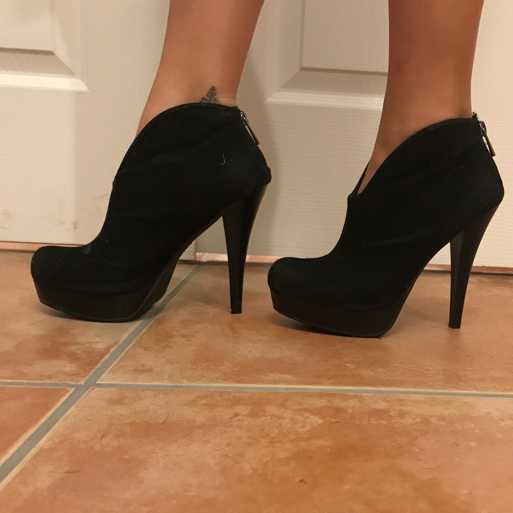 Black booties