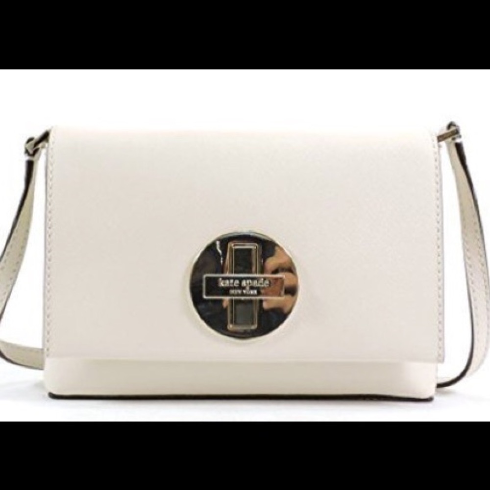 Kate Spade Newbury Lane Sally Crossbody in white