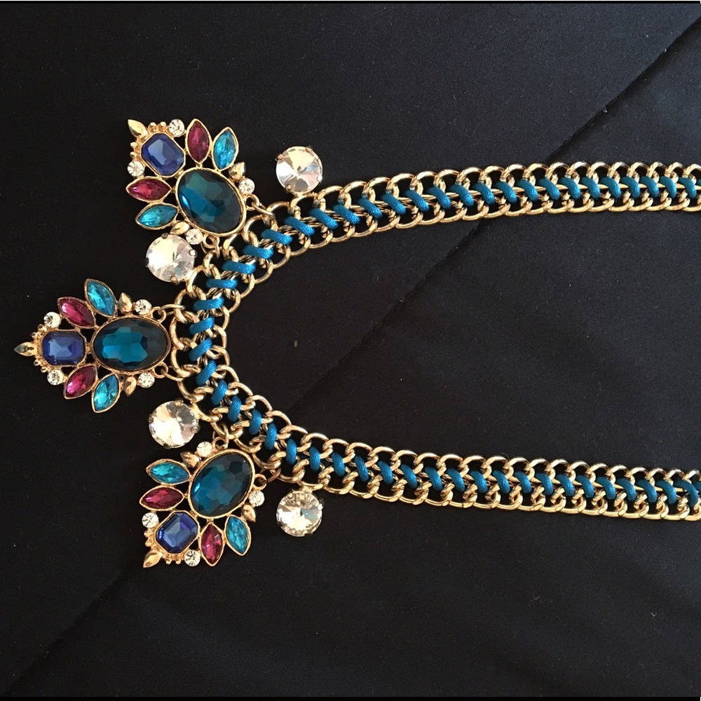 Gem stone necklace