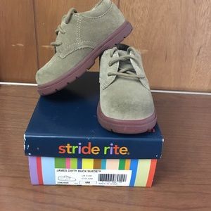 Stride rite baby boy Suede oxfords