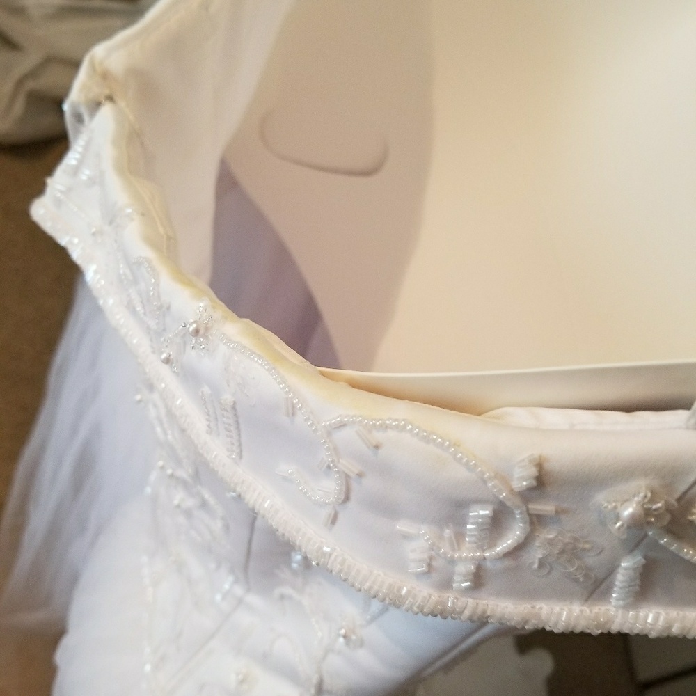 Wedding Dress with accents! - Picture 4 of 8