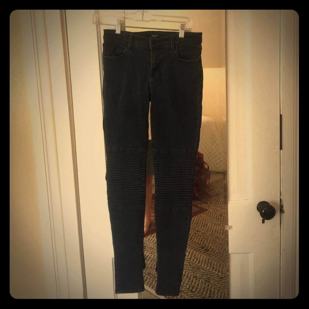 J brand dark blue skinny jean 26