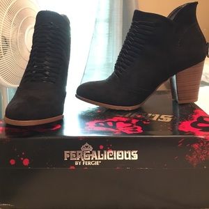 Fergalicious by Fergie black Booties
