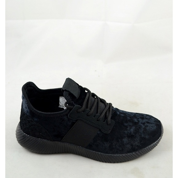 Crushed Velvet Sneakers - Picture 7 of 8