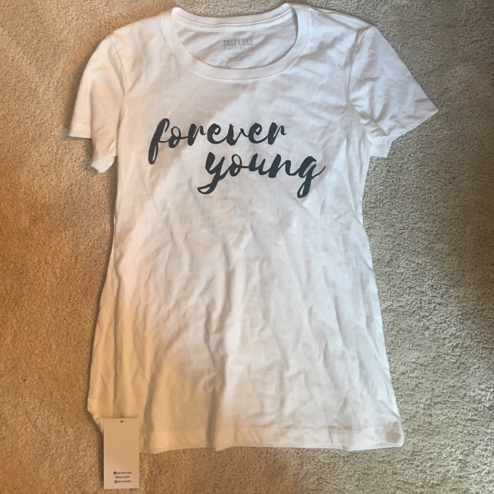 Free Forever Young tshirt with purchase today