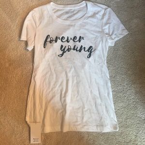 Free Forever Young tshirt with purchase today