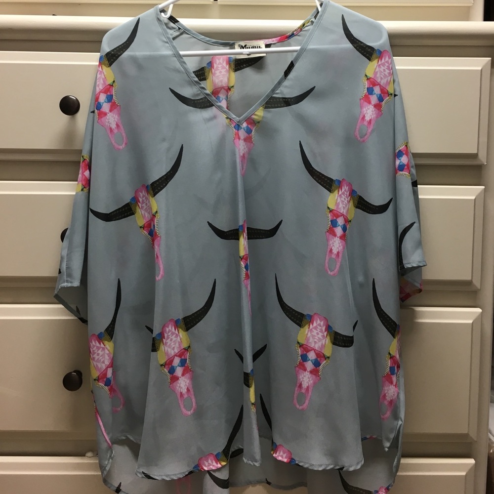Show me your mumu shook tunic lite bright bull