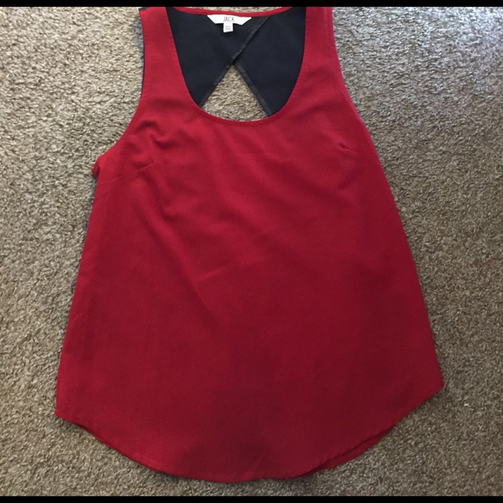 ✨✨red and black blouse✨✨
