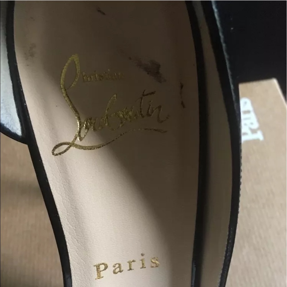 Authentic Christian Louboutin Iriza D' Orsay black - Picture 2 of 4