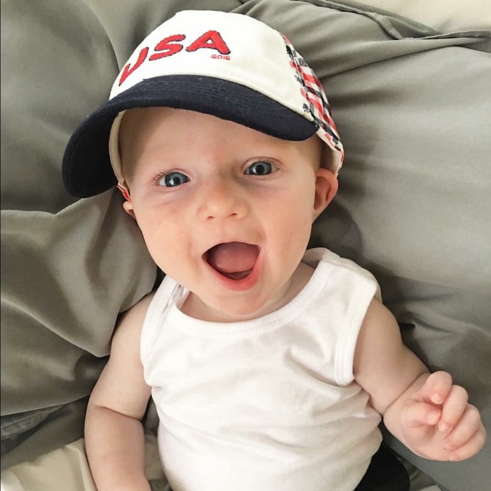 Gymboree USA 2016 Plaid Hat