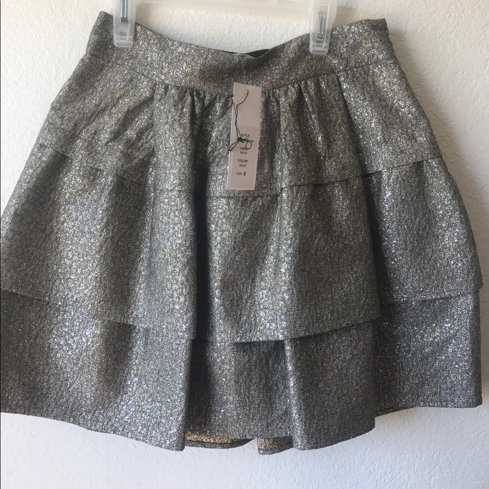 Diane Von Furstenberg Bolo Skirt NWT SIZE 8