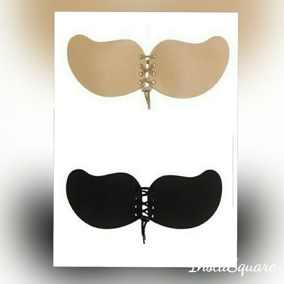 Other - Nude Adhesive backless strapless