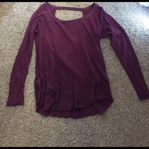 ✨✨chaser brand maroon long sleeve shirt✨✨