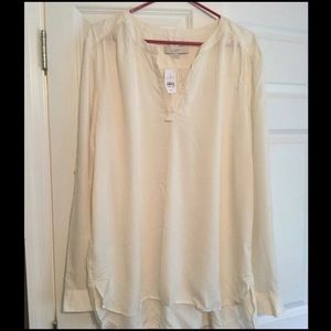 NWT Loft Cream Tunic