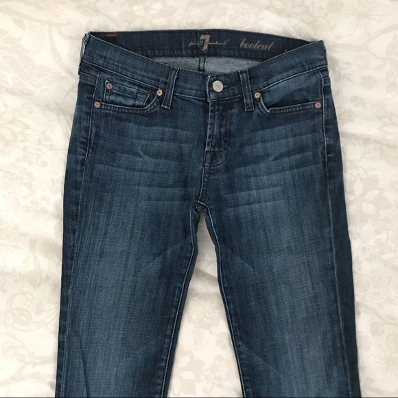 7 for all mankind bootcut jeans - Picture 2 of 5
