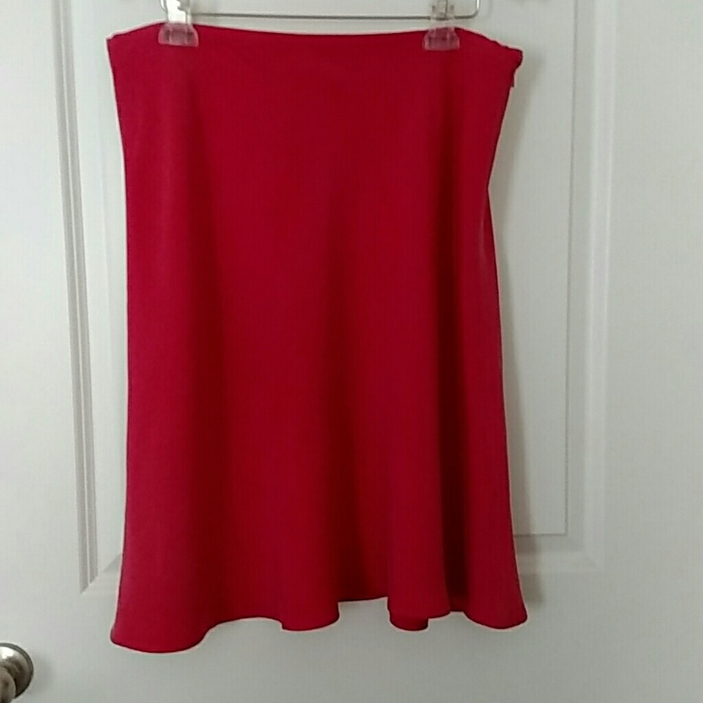 Hot Pink Via Seta Skirt