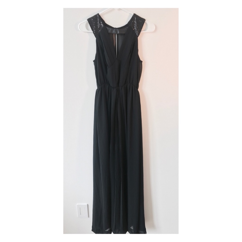 Night out dress/ long dress/ black dress