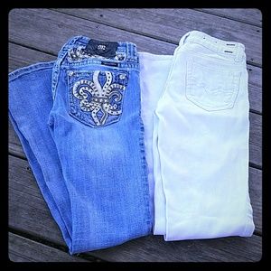 Jean bootcut miss me blue jeans