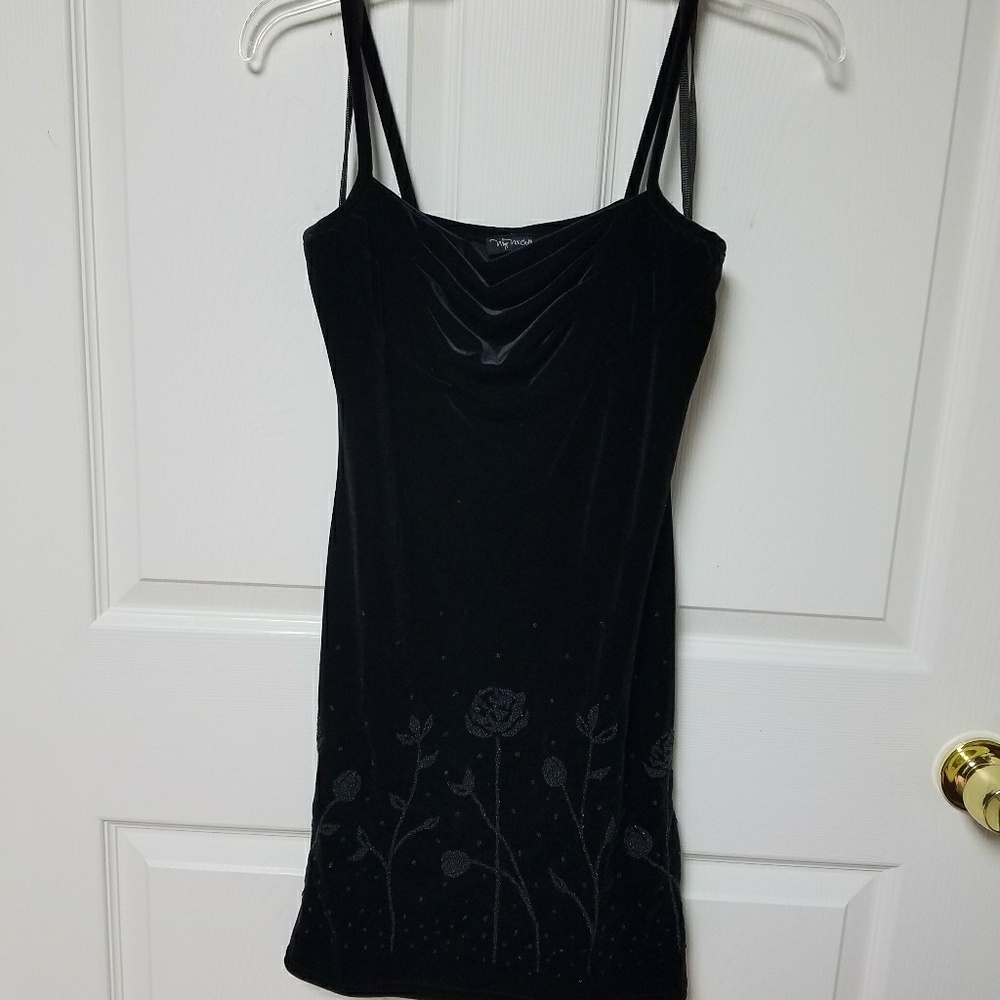 LBD with flower beading detail