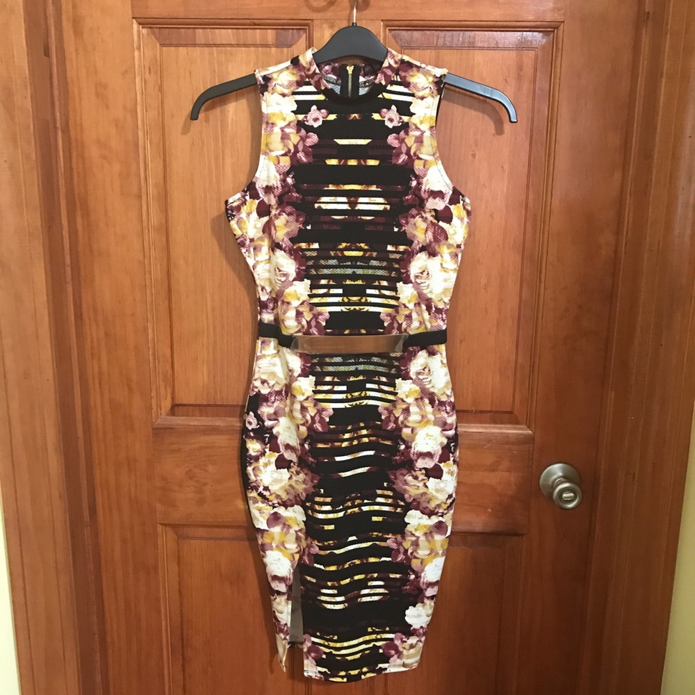 Material Girl Midi floral print dress