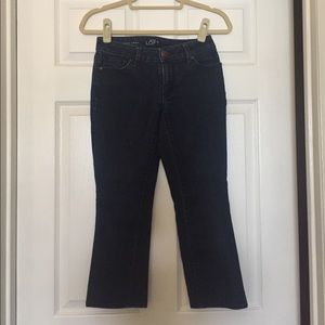 Loft crop jeans