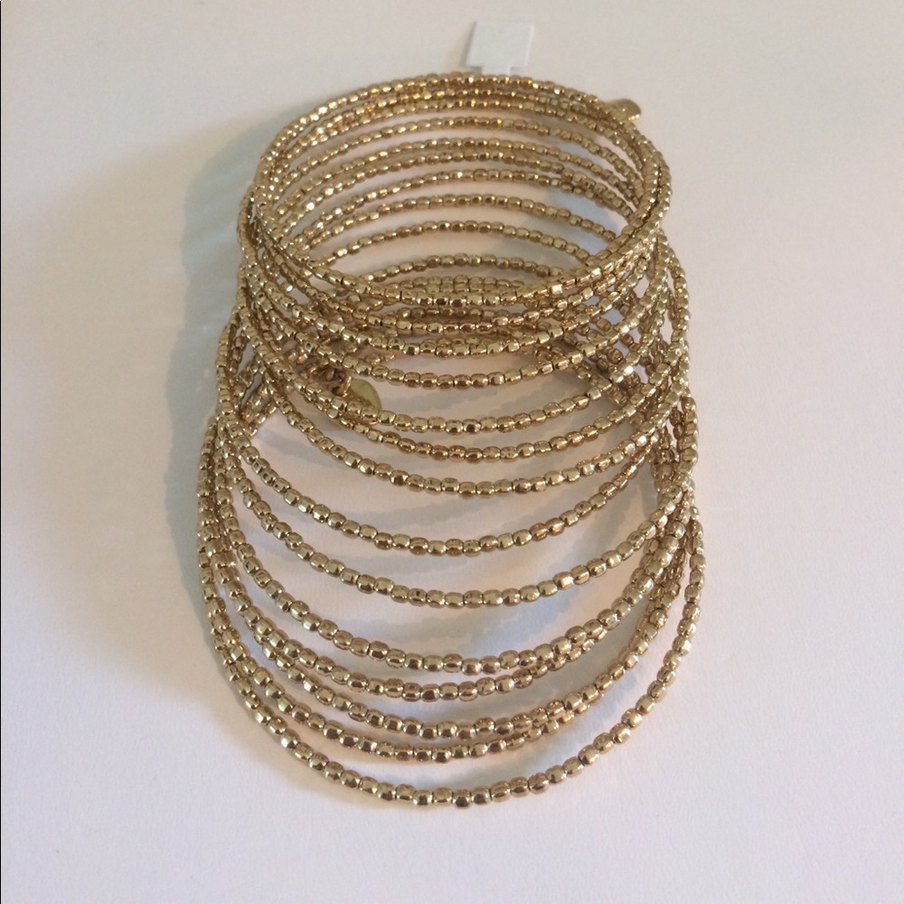 Stella & Dot NWOT Bardot Spiral Bangle