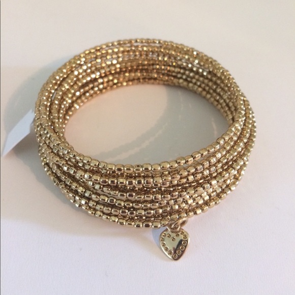 Stella & Dot NWOT Bardot Spiral Bangle - Picture 2 of 3