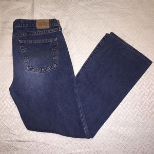 Abercrombie and Fitch Bootcut Indigo Wash Jeans