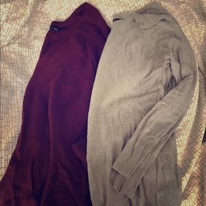 Bundle of boyfriend style sweaters