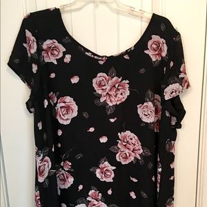 Torrid Brand Hi-Low Blouse - Size 3