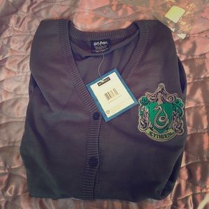 Never worn Official Slytherin House Cardigan