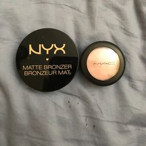 Blush and bronzer