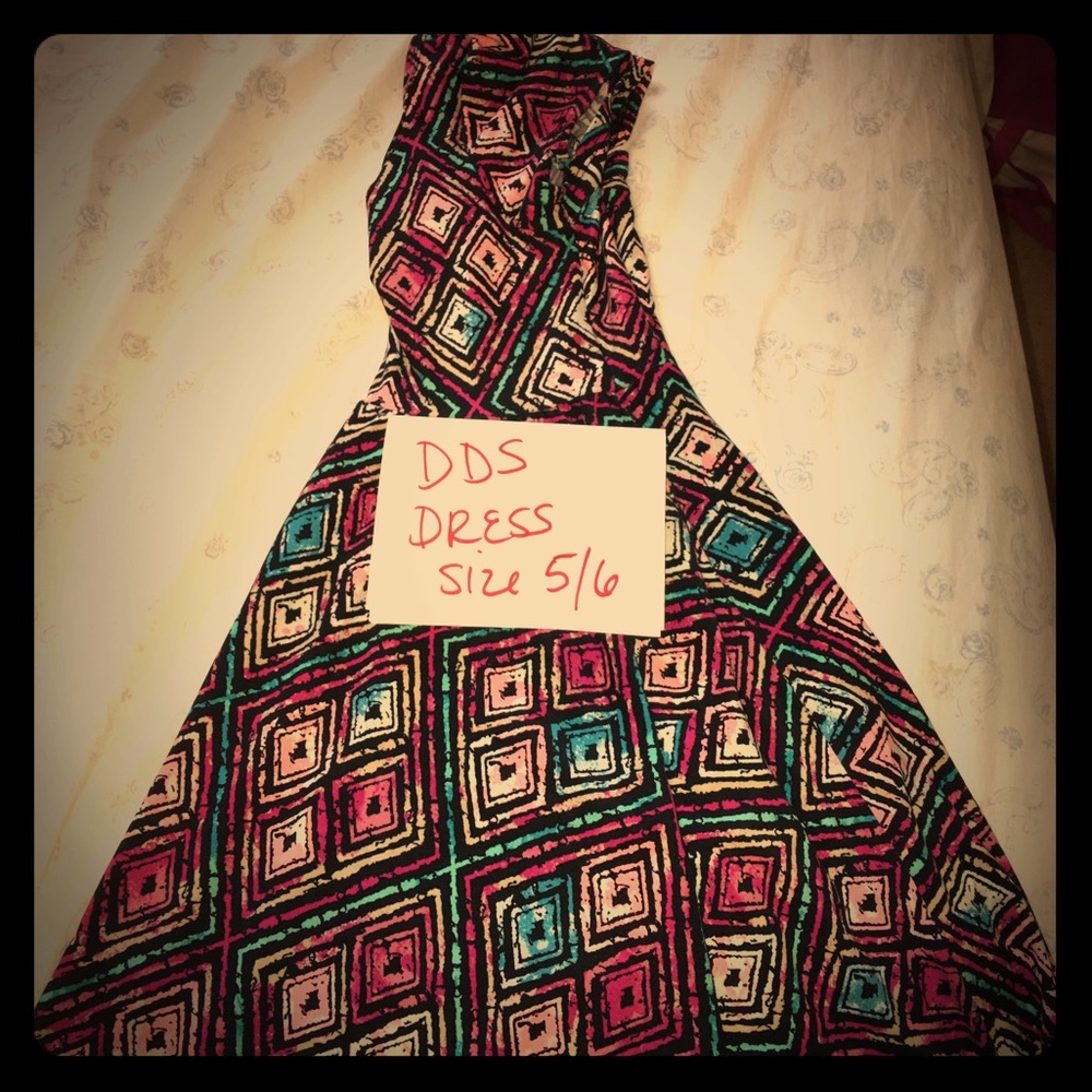 LulaRoe girls Dot Dot a smile Dress