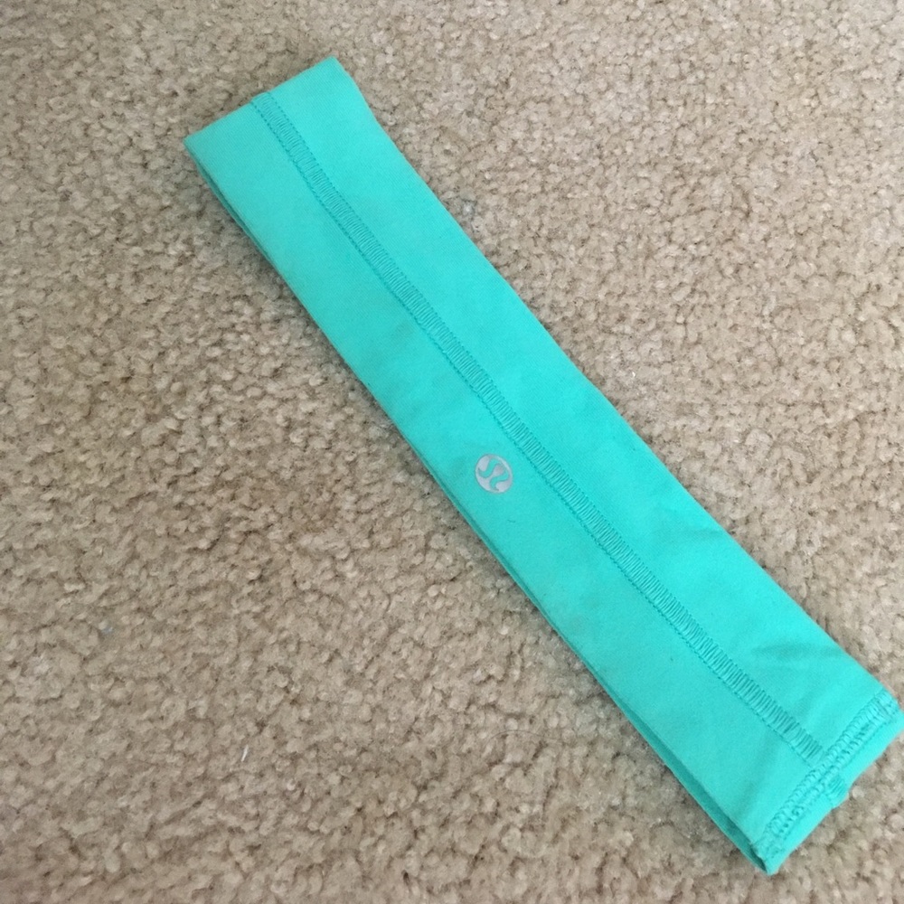 Light blue lulu lemon headband