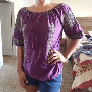 Embroidered Top
