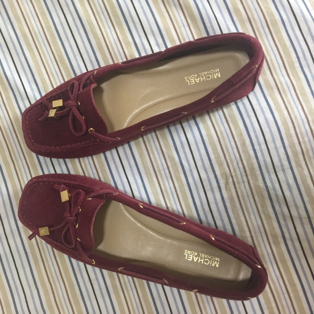 Michael Kors daisy suede moc loafers