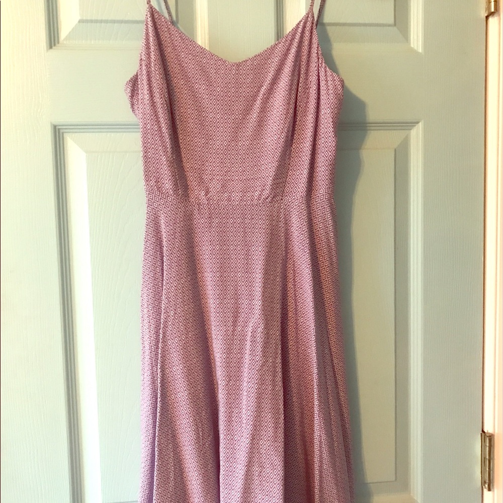 Old Navy Size M Patterned Purple Dress