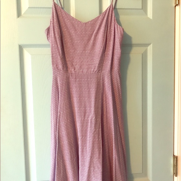 Old Navy Size M Patterned Purple Dress - Picture 1 of 2