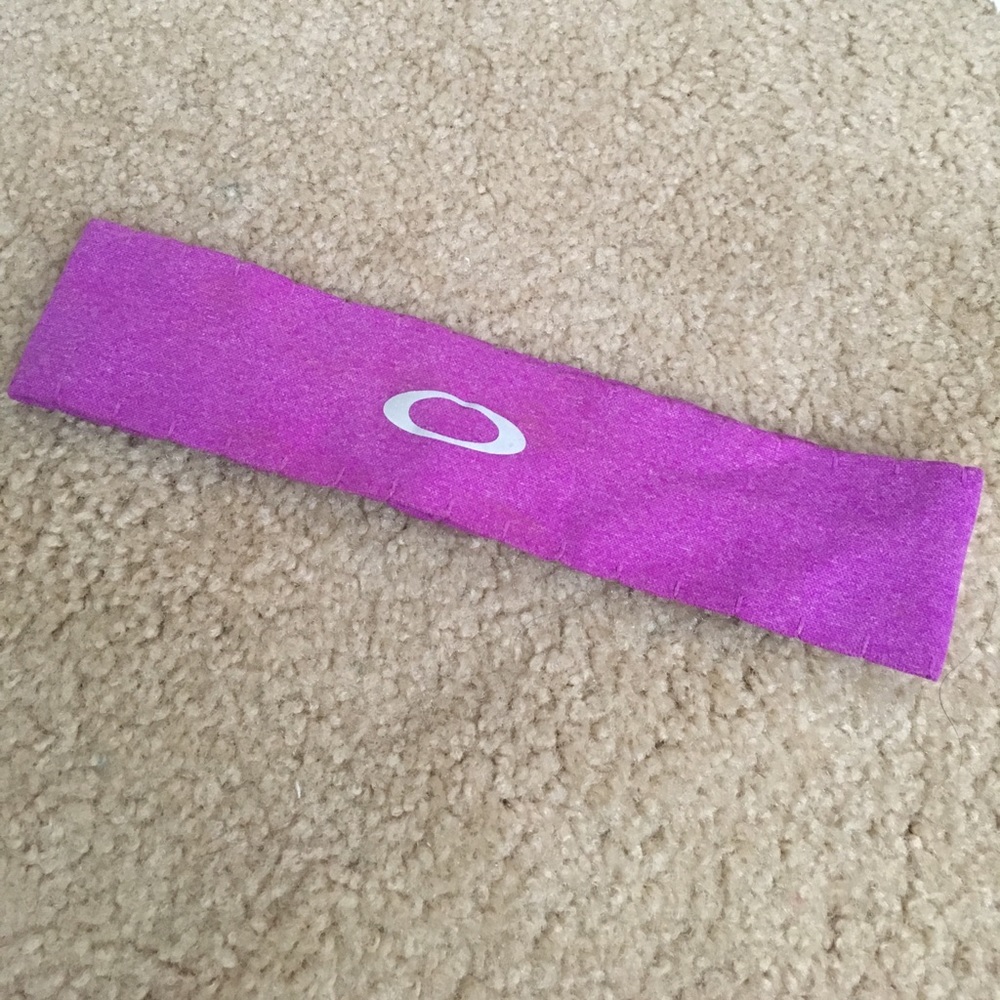 Oakley purple headband