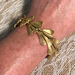 vintage Gold Tone Puccini Bracelet