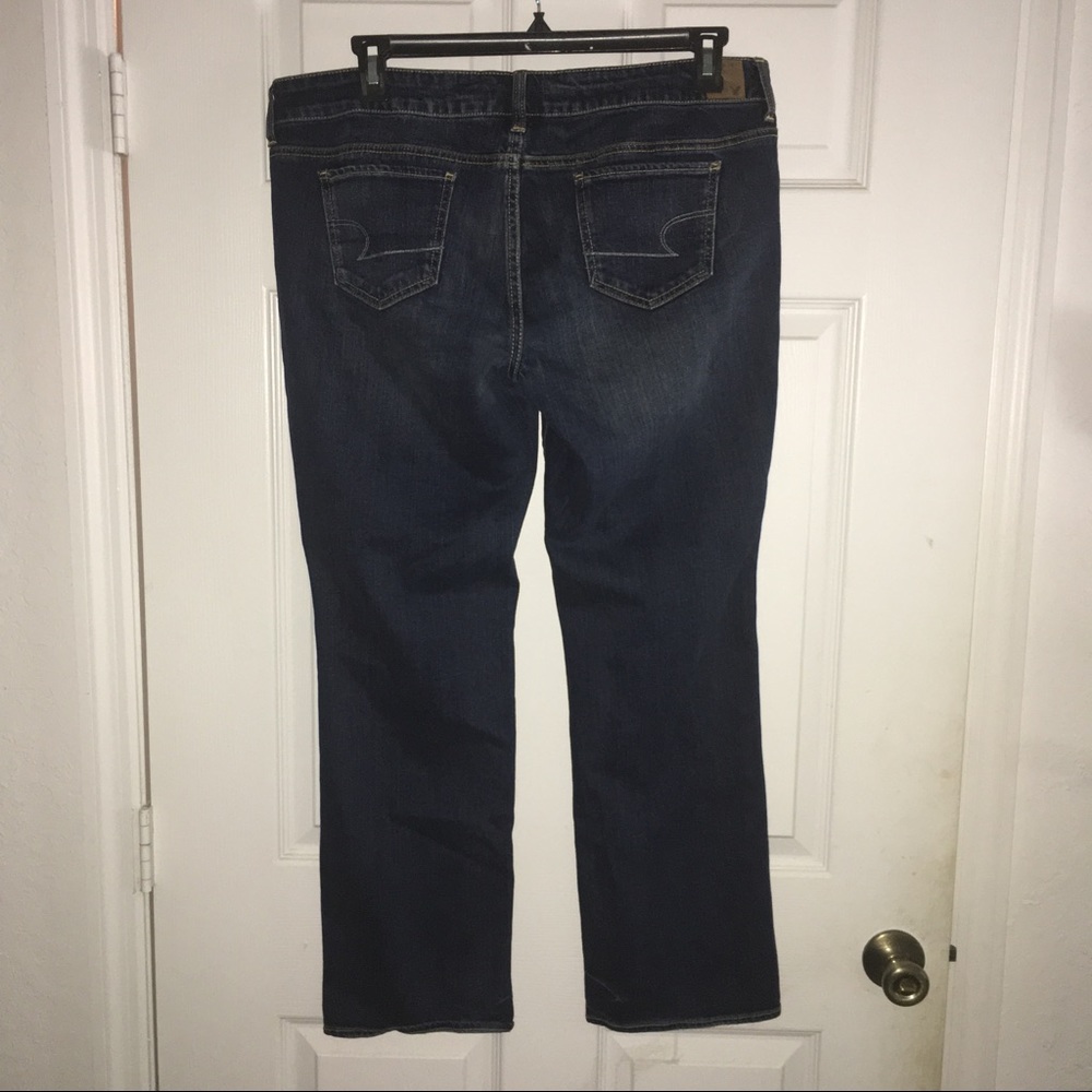 NWOT American Eagle Straight Stretch Jeans 16 S