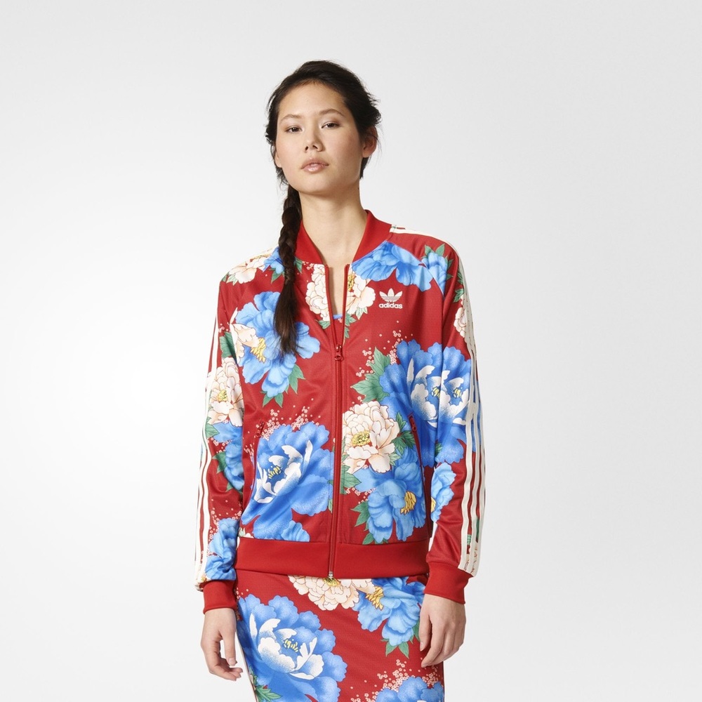 ❌SOLD❌Adidas X Farm Chita track jacket