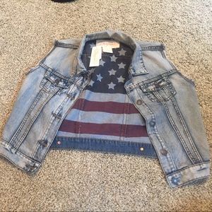 Jean jacket size XL